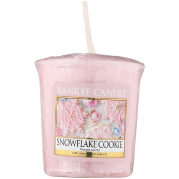 Yankee Candle Snowflake Cookie votivní svíčka 49 g