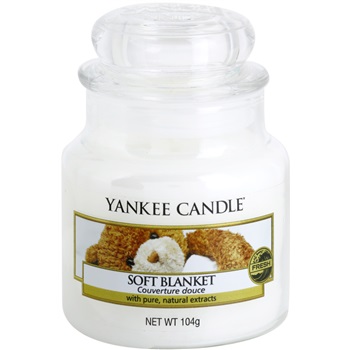 Yankee Candle Soft Blanket świeczka zapachowa 104 g Classic mała