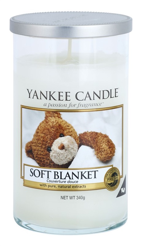 Yankee Candle Soft Blanket świeczka zapachowa 340 g Décor średnia
