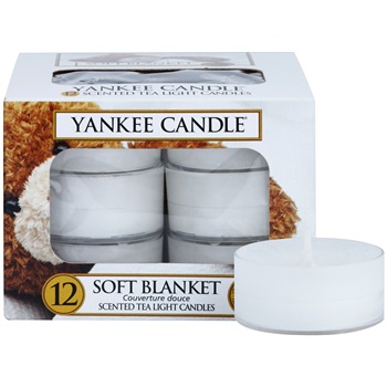 Yankee Candle Soft Blanket świeczka typu tealight 12 x 9,8 g