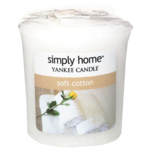 Yankee Candle Soft Cotton votivní svíčka 49 g