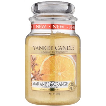 Yankee Candle Star Anise & Orange Scented Candle 623 g Classic Large