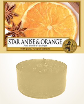 Yankee Candle Star Anise & Orange Tealight Candle sample 1 pcs