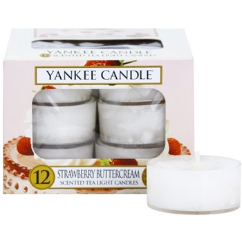 Yankee Candle Strawberry Buttercream Tealight Candle 12 x 9,8 g