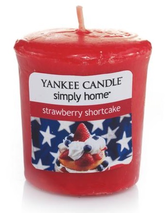 Yankee Candle Strawberry Shortcake Votive Candle 49 g