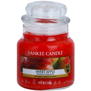 Yankee Candle Sweet Apple świeczka zapachowa 104 g Classic mała