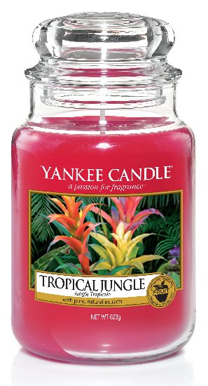 Yankee Candle Tropical Jungle Scented Candle 623 g Classic Large