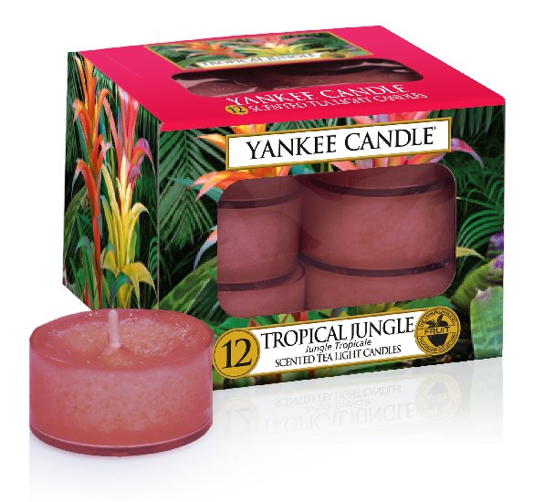 Yankee Candle Tropical Jungle świeczka typu tealight 12 x 9,8 g