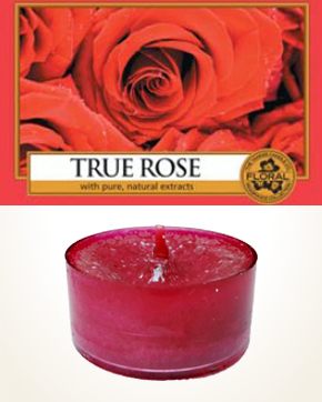 Yankee Candle True Rose świeczka typu tealight próbka 1 szt