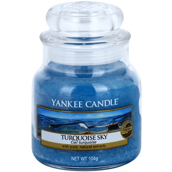 Yankee Candle Turquoise Sky świeczka zapachowa 104 g Classic mała