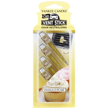 Yankee Candle Vanilla Cupcake Car Air Freshener 4 pc
