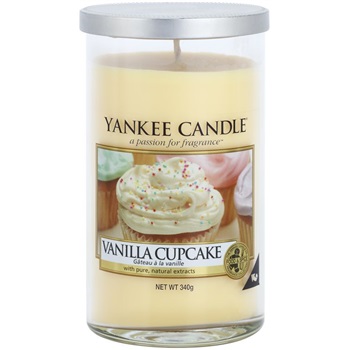 Yankee Candle Vanilla Cupcake vonná svíčka 340 g Décor střední
