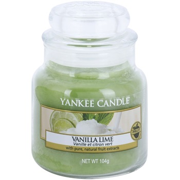 Yankee Candle Vanilla Lime świeczka zapachowa 104 g Classic mała