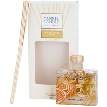 Yankee Candle Vanilla Satin dyfuzor zapachowy z napełnieniem 88 ml Signature