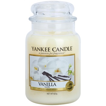 Yankee Candle Vanilla vonná svíčka 623 g Classic velká