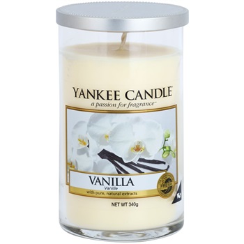 Yankee Candle Vanilla vonná svíčka 340 g Décor střední