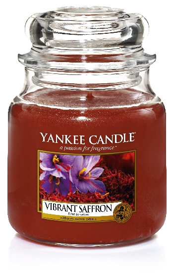 Yankee Candle Vibrant Saffron świeczka zapachowa 411 g Classic średnia