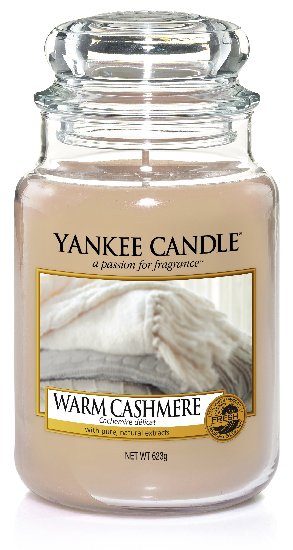 Yankee Candle Warm Cashmere świeczka zapachowa 623 g Classic duża