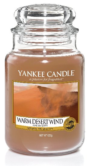 Yankee Candle Warm Desert Wind Scented Candle 623 g Classic Large