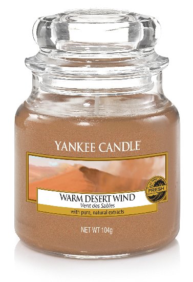 Yankee Candle Warm Desert Wind świeczka zapachowa 104 g Classic mała