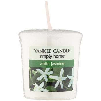 Yankee Candle White Jasmine votivní svíčka 49 g