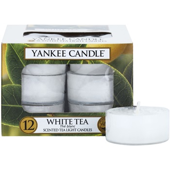 Yankee Candle White Tea świeczka typu tealight 12 x 9,8 g