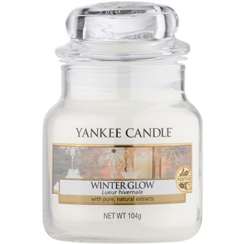 Yankee Candle Winter Glow świeczka zapachowa 104 g Classic mała